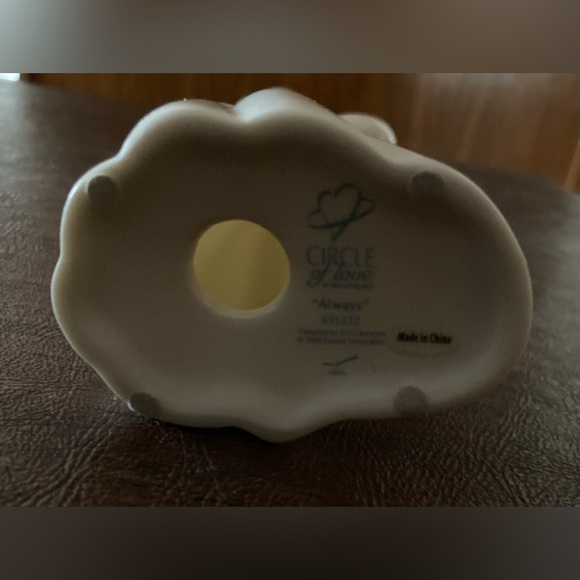 Circle of Love brand Porcelain Cake Topper by Kim Lawrence #691232 “ Always” - Picture 13 of 15